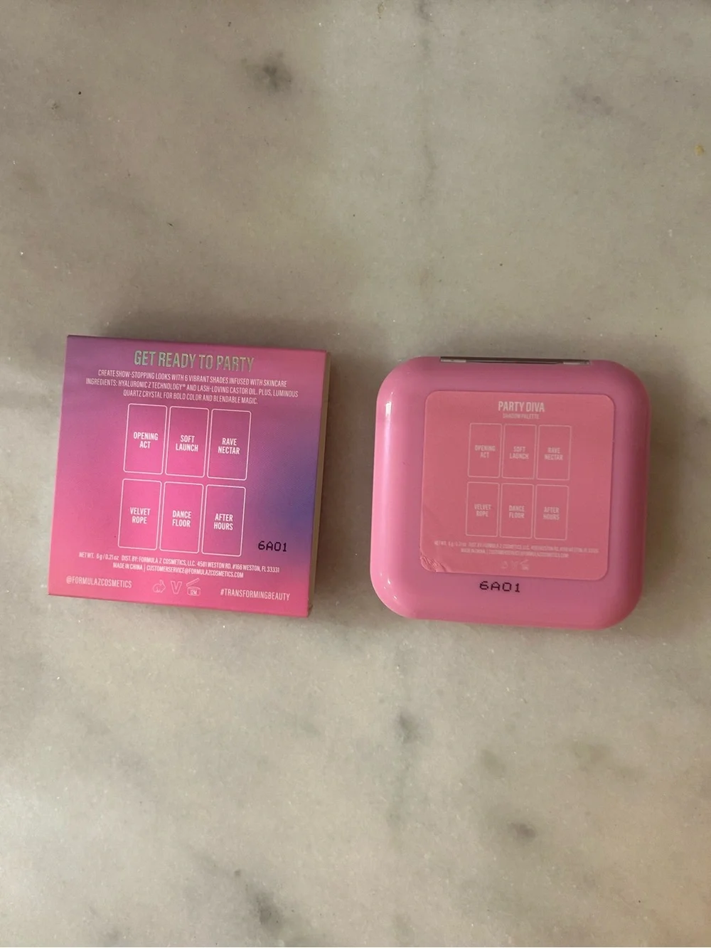 Formula Party Diva eyeshadow palette